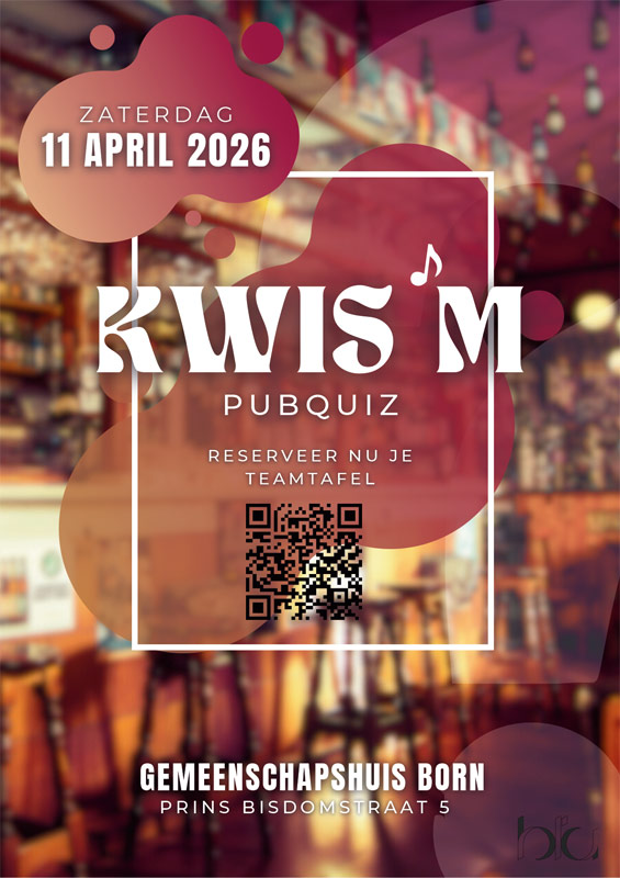 Pubquiz 140 jaar L’Union Born